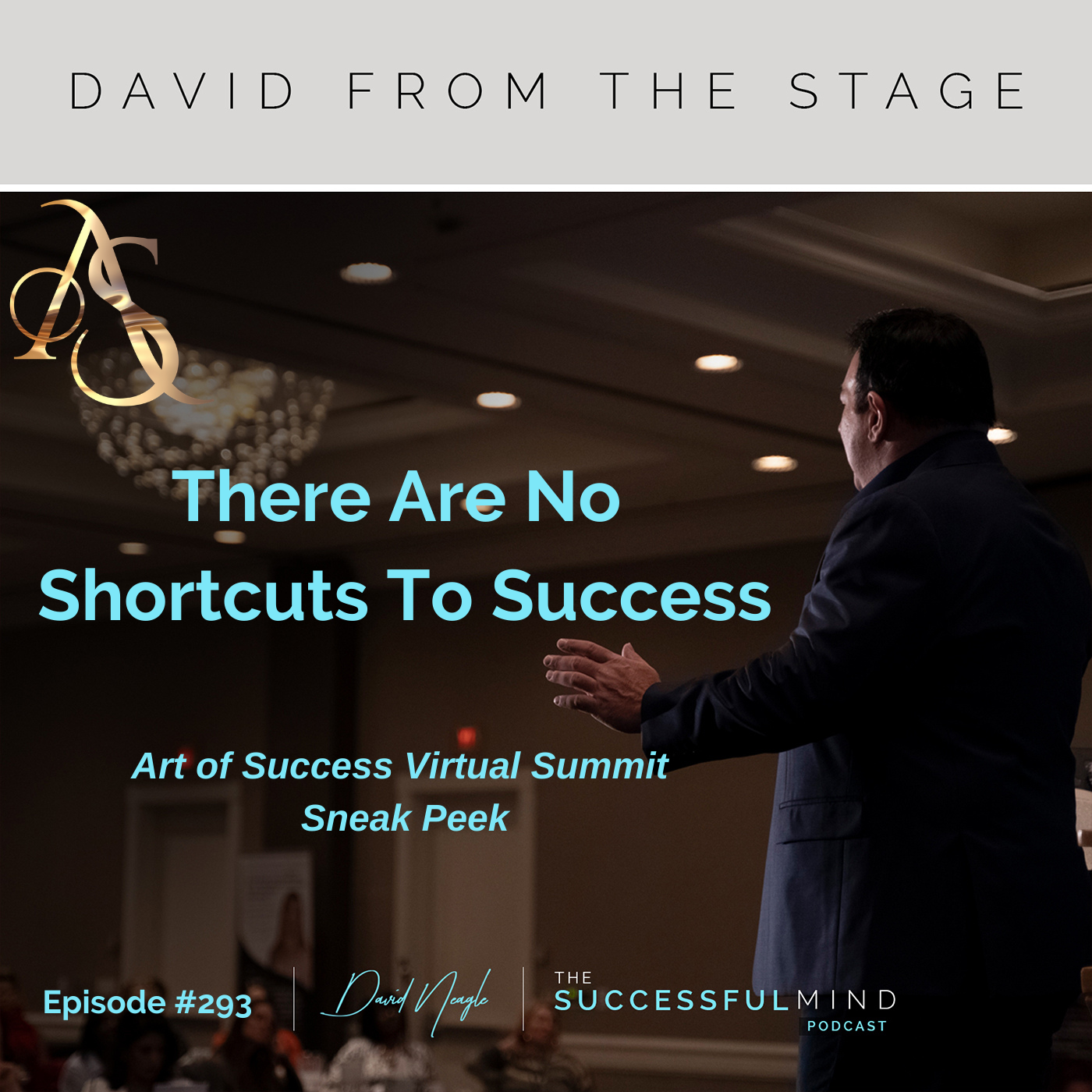 David From The Stage- There Are No Shortcuts to Success