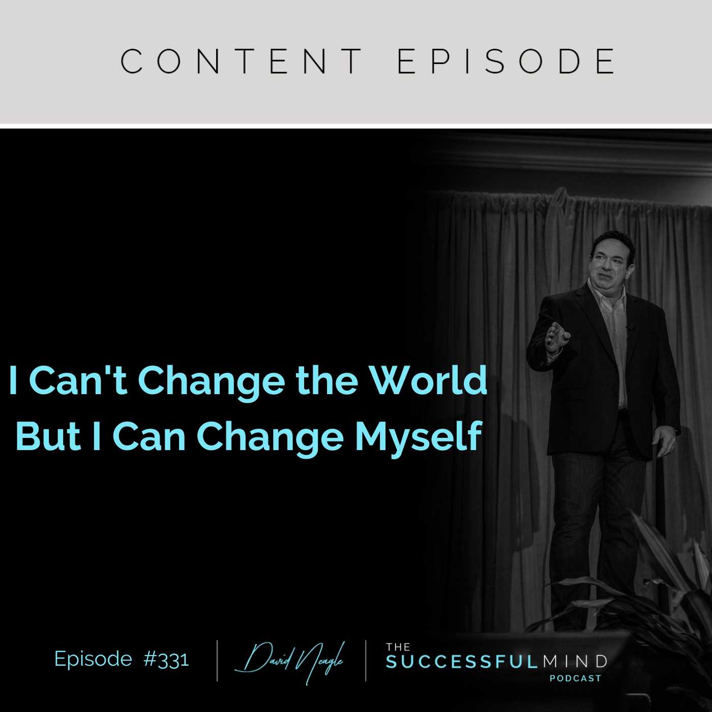 The Successful Mind Podcast - Episode 331 - I Can’t Change the World But I Can Change Myself