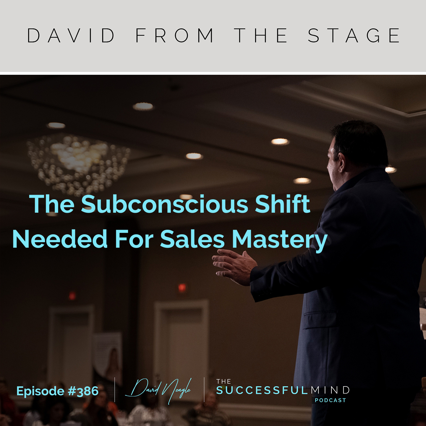 David From The Stage: The Subconscious Shift Needed For Sales Mastery