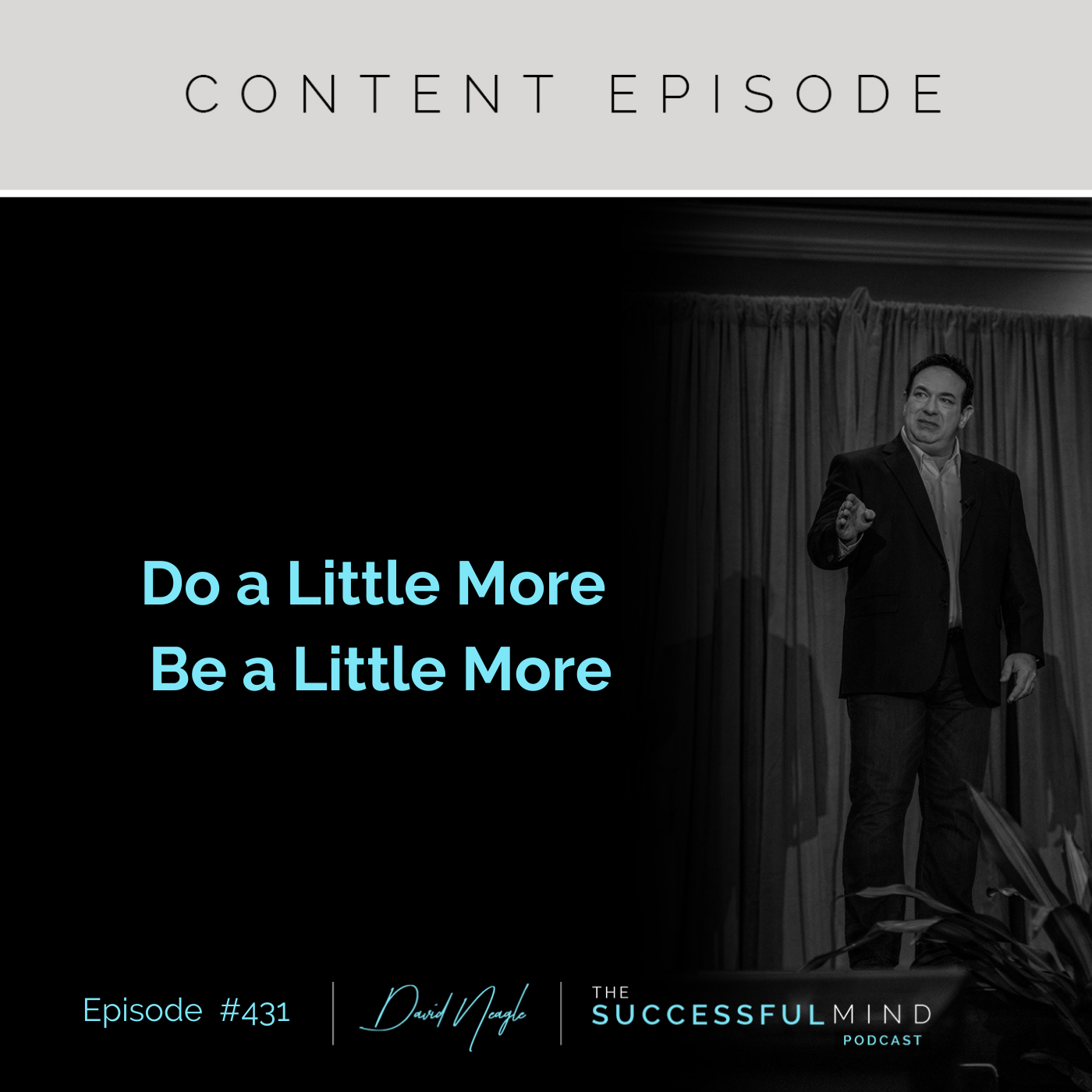 The Successful Mind Podcast - Episode 431 - Do a Little More, Be a Little More